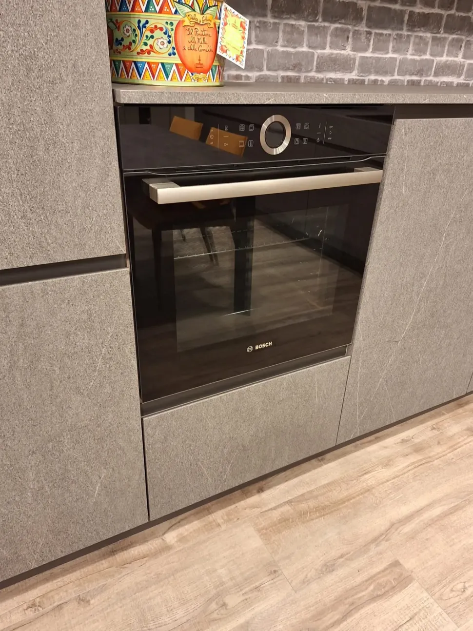 Cucina a prezzo scontato ad angolo moderna Zecchinon Zecchinon