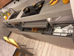 Cucina a prezzo scontato ad angolo moderna Zecchinon Zecchinon