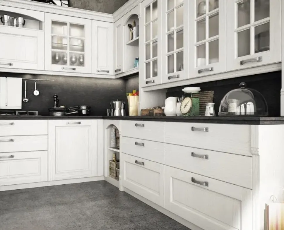 CUCINA ad angolo Arredo3 Virginia SCONTATA 34%