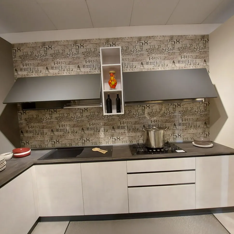 CUCINA ad angolo Atra Sp22 SCONTATA 53%