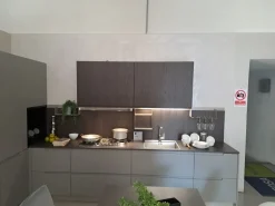 Cucina ad angolo design grigia Stosa Karma a soli 10600 Euro