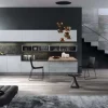 Cucina ad angolo design K18 lucida Antares a prezzo scontato