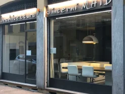 Cucina ad angolo design K18 lucida Antares a prezzo scontato