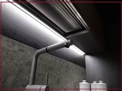 Cucina ad angolo in legno altri colori Kalì quadra a prezzo ribassato