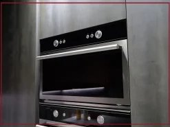 Cucina ad angolo in legno altri colori Kalì quadra a prezzo ribassato