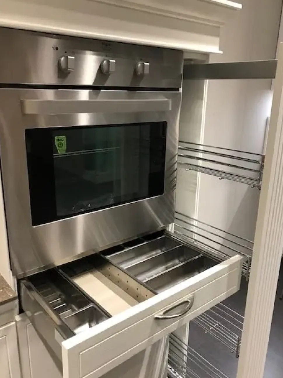 Cucina ad angolo in legno a prezzo scontato 63%