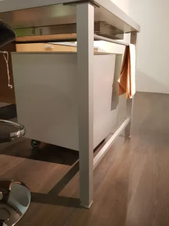 Cucina ad angolo moderna Planet Varenna a prezzo ribassato