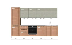 Cucina ad angolo moderna altri colori Arrex Curry