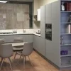 Cucina ad angolo moderna grigia Arredo3 Laminato a soli 11527 Euro