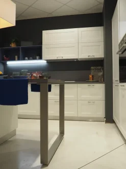 Cucina ad isola classica bianca Scavolini Cucina colony