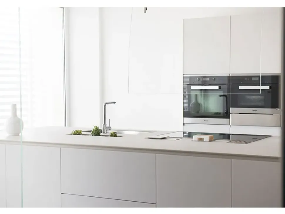 Cucina ad isola design Artematica Valcucine a prezzo ribassato