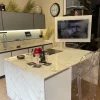 Cucina ad isola design bianca Arredo3 Agin