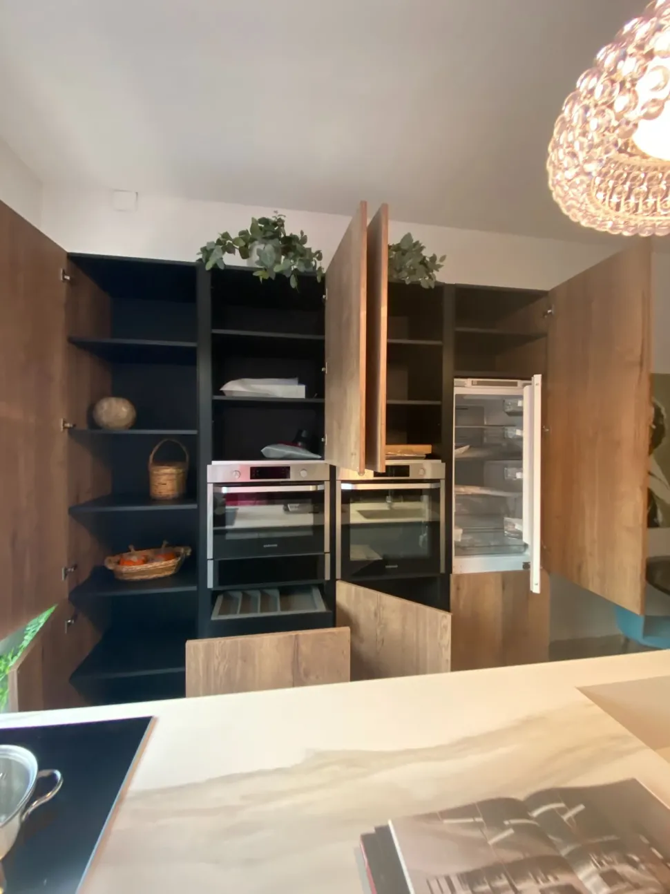 Cucina ad isola in kerlite a prezzo scontato 30%