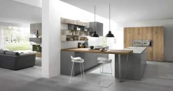 Cucina ad isola in laccata opaco a prezzo scontato 36%