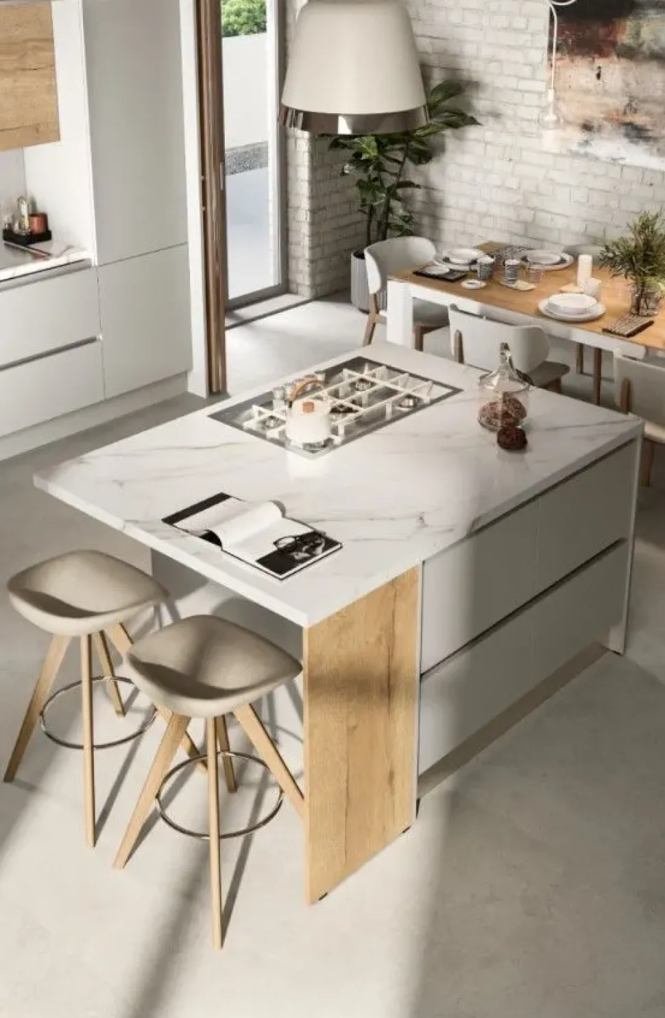 Cucina ad isola Piana Imab con un ribasso vantaggioso