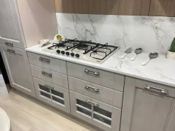 Cucina Aisha classica tortora Mobilturi ad angolo scontata 55%