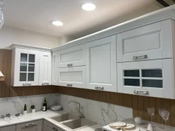 Cucina Aisha classica tortora Mobilturi ad angolo scontata 55%