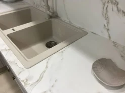 Cucina Aisha classica tortora Mobilturi ad angolo scontata 55%