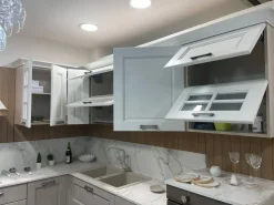 Cucina Aisha classica tortora Mobilturi ad angolo scontata 55%