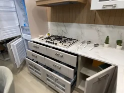 Cucina Aisha classica tortora Mobilturi ad angolo scontata 55%