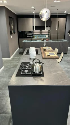 Cucina altri colori design con isola Armony Kappa