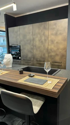 Cucina altri colori design con isola Armony Kappa