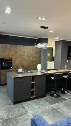 Cucina altri colori design con isola Armony Kappa