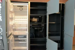 Cucina altri colori design con penisola Stosa Metropolis fenix cemento a soli 13500 Euro