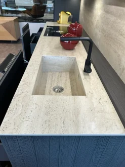 Cucina altri colori design lineare Bluna Binova