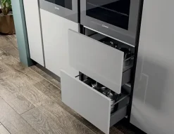 Cucina altri colori moderna ad angolo Pd11 * Artigianale in Offerta Outlet