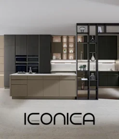 Cucina altri colori moderna Iconica 05 Veneta cucine scontata