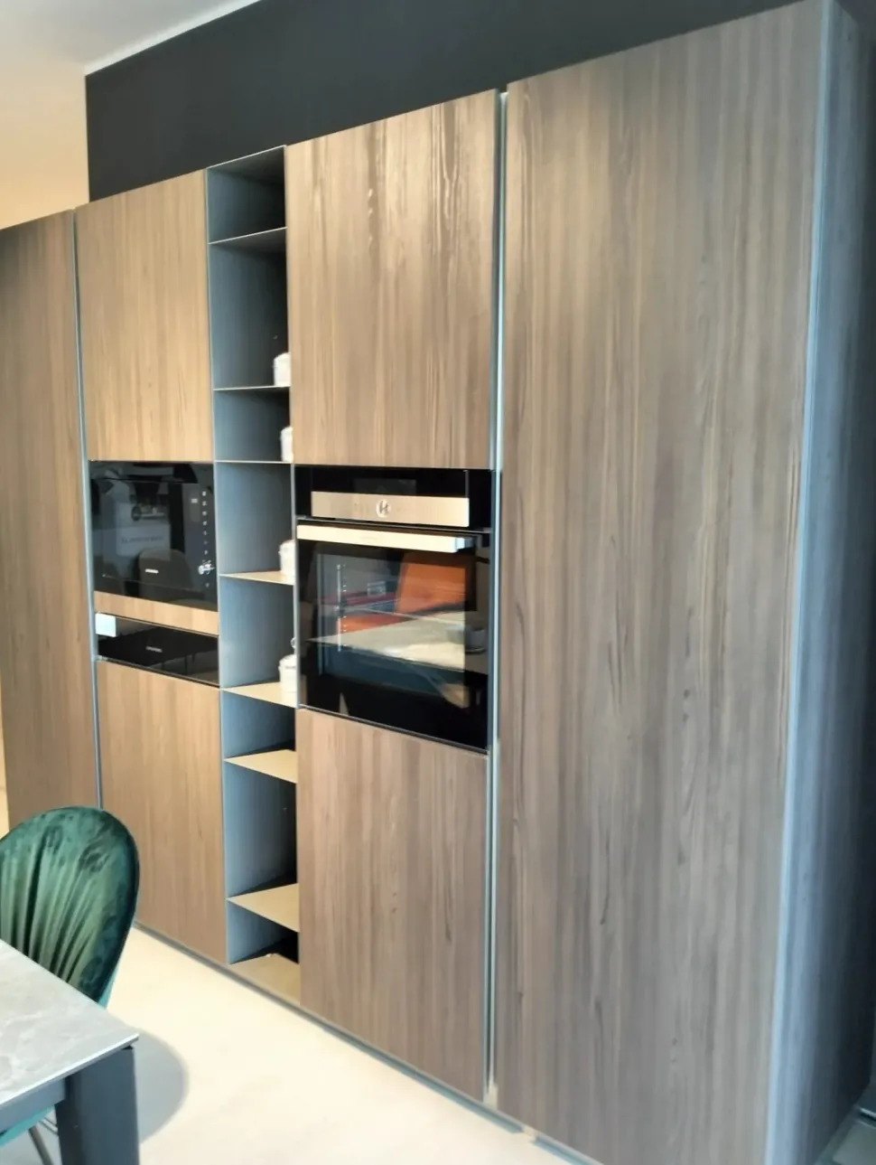 Cucina altri colori moderna lineare Stosa Metropolis