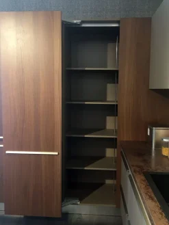 Cucina altri colori moderna ad angolo Clover bridge Lube cucine in Offerta Outlet