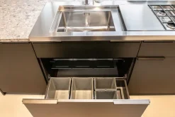 Cucina altri colori moderna ad isola Mia by carlo cracco Scavolini scontata