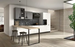 Cucina altri colori moderna con penisola Collezione esclusiva Joy 7 a soli 6200 Euro
