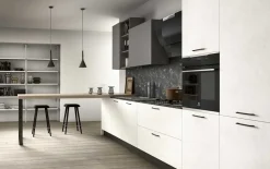 Cucina altri colori moderna con penisola Collezione esclusiva Joy 7 a soli 6200 Euro