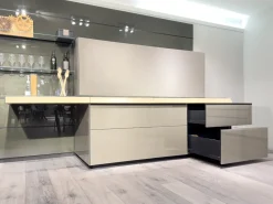 Cucina altri colori moderna lineare Genius loci con air logica Valcucine scontata
