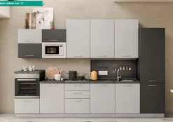 Cucina altri colori moderna lineare Cucina ambra  360 c Artigianale