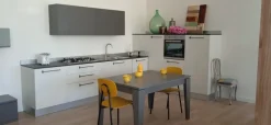 Cucina altri colori moderna ad angolo Quadra Artec