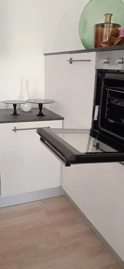 Cucina altri colori moderna ad angolo Quadra Artec