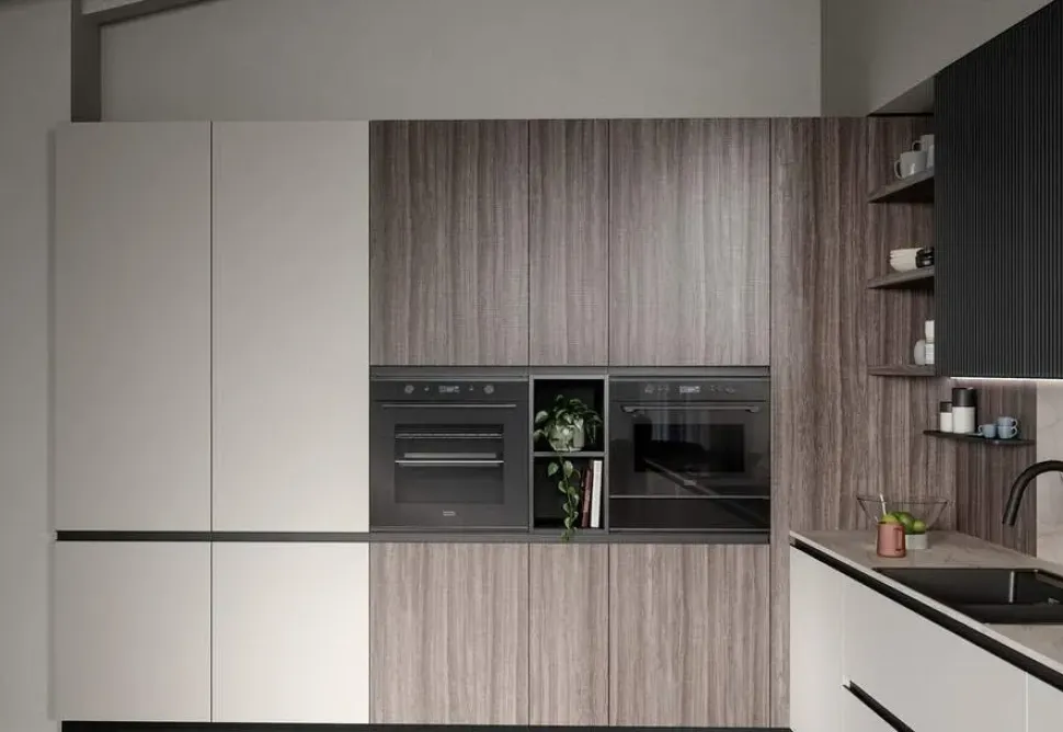 Cucina altri colori moderna ad angolo Zoe Prima cucine a soli 6810 Euro