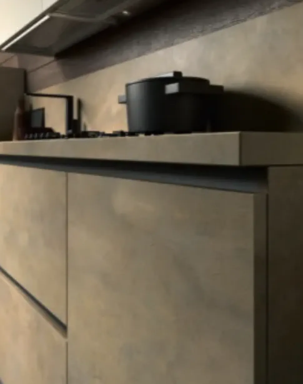 Cucina altri colori moderna lineare Stella ossido Essebi in Offerta Outlet