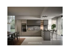 Cucina altri colori moderna lineare Domino Prima cucine scontata