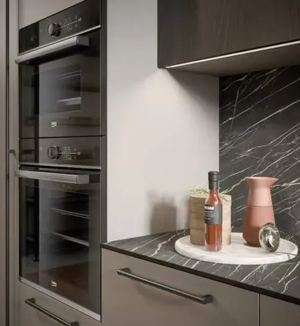 Cucina altri colori moderna lineare Domino Prima cucine scontata