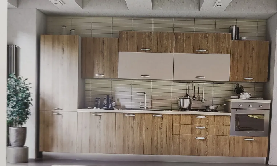 Cucina altri colori moderna lineare Katty Collezione esclusiva in Offerta Outlet