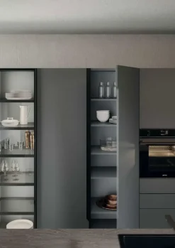 Cucina altri colori moderna con isola Emporio Dibiesse