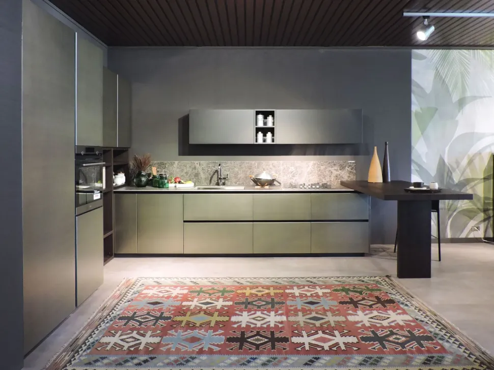 Cucina altri colori moderna ad angolo Logica 2.2 l90 Valdesign in offerta