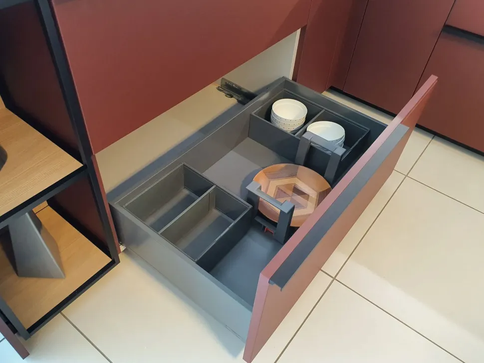 Cucina altri colori moderna ad angolo K1 tratto Arredo3 a soli 9550 Euro