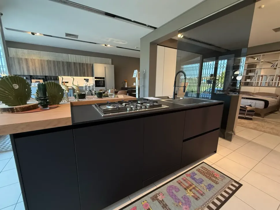 Cucina altri colori moderna con isola Doimo cucine Aspen a soli 16830 Euro
