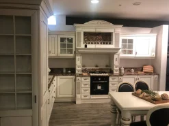 Cucina Anna classica bianca ad angolo Arrex